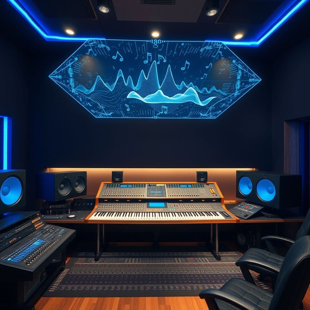 Interfaz de Suno AI mostrando proceso de creación musical