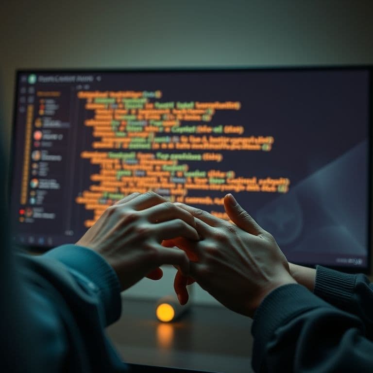 Persona interactuando con Spark mediante chat en español para crear una aplicación