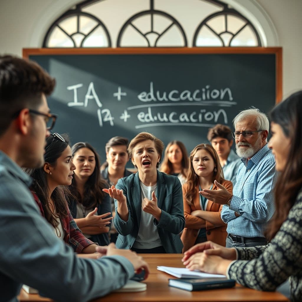 Debate sobre ética de IA en educación universitaria