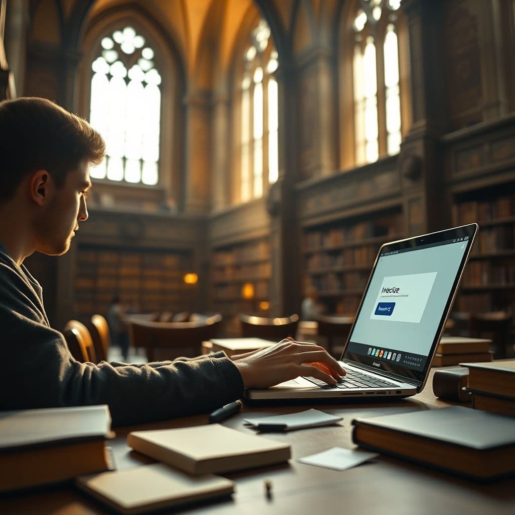 Persona usando herramienta Undetectable AI para humanizar texto en pantalla de ordenador