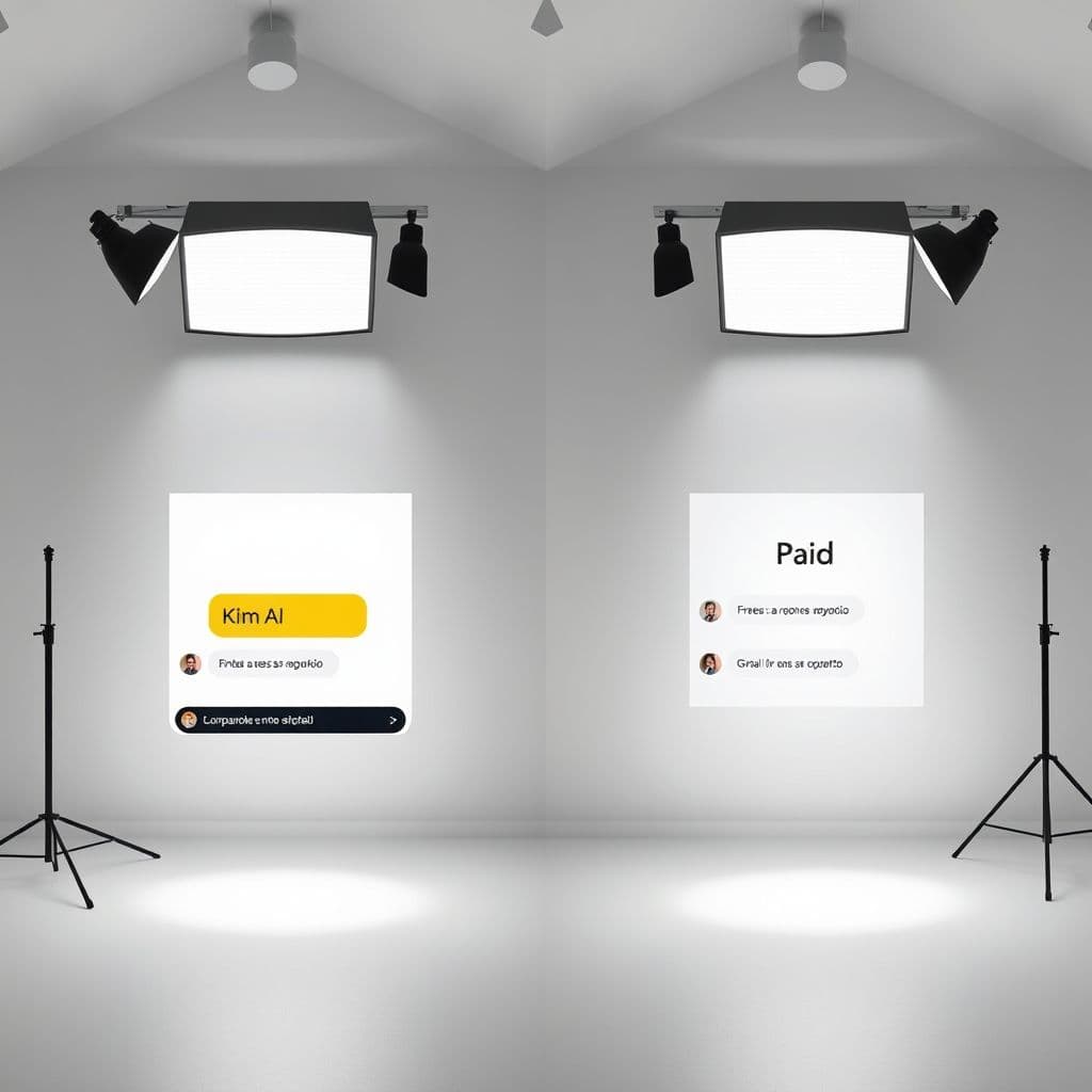 Comparativa visual entre Kimi AI y otras herramientas de IA