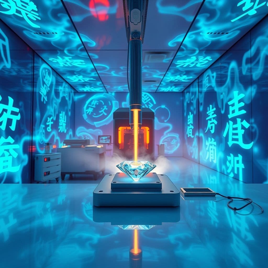 Representación visual de Hailuo AI generando un video de alta calidad