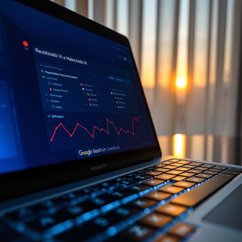 Interfaz de herramienta de detección de IA mostrando análisis de texto