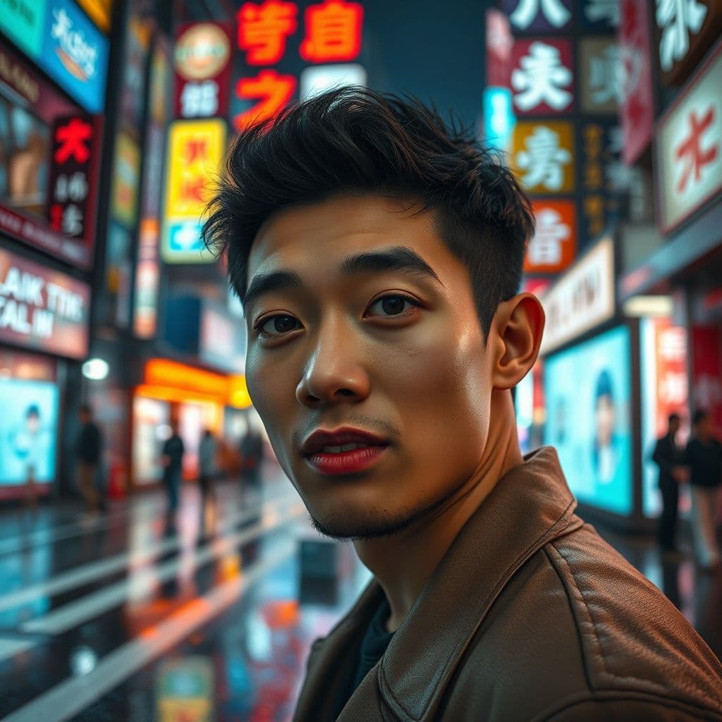 Ejemplo de avatar realista generado por IA hablando en un video