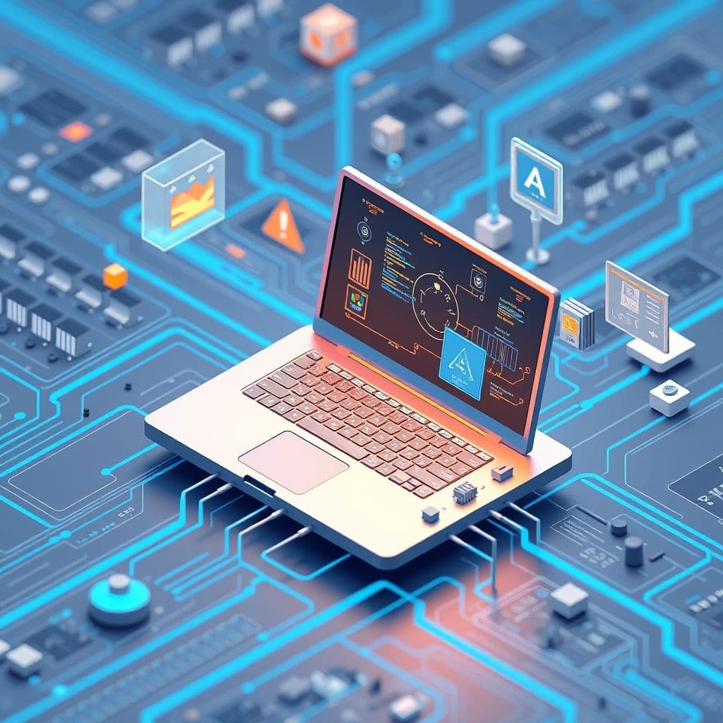 Diagrama mostrando cómo Pinocchio ejecuta modelos de IA localmente en una computadora
