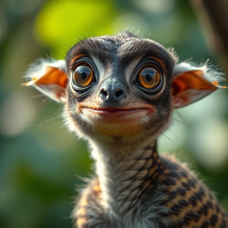 Avatar de animal parlante creado con TopView Avatar 4 para contenido divertido