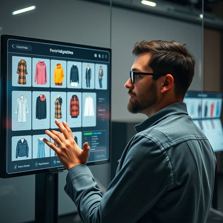 Interfaz de TopView Avatar 4 mostrando opciones de personalización de avatares