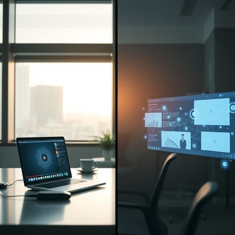 Ejemplo de automatización de conversión de video YouTube a presentación con IA