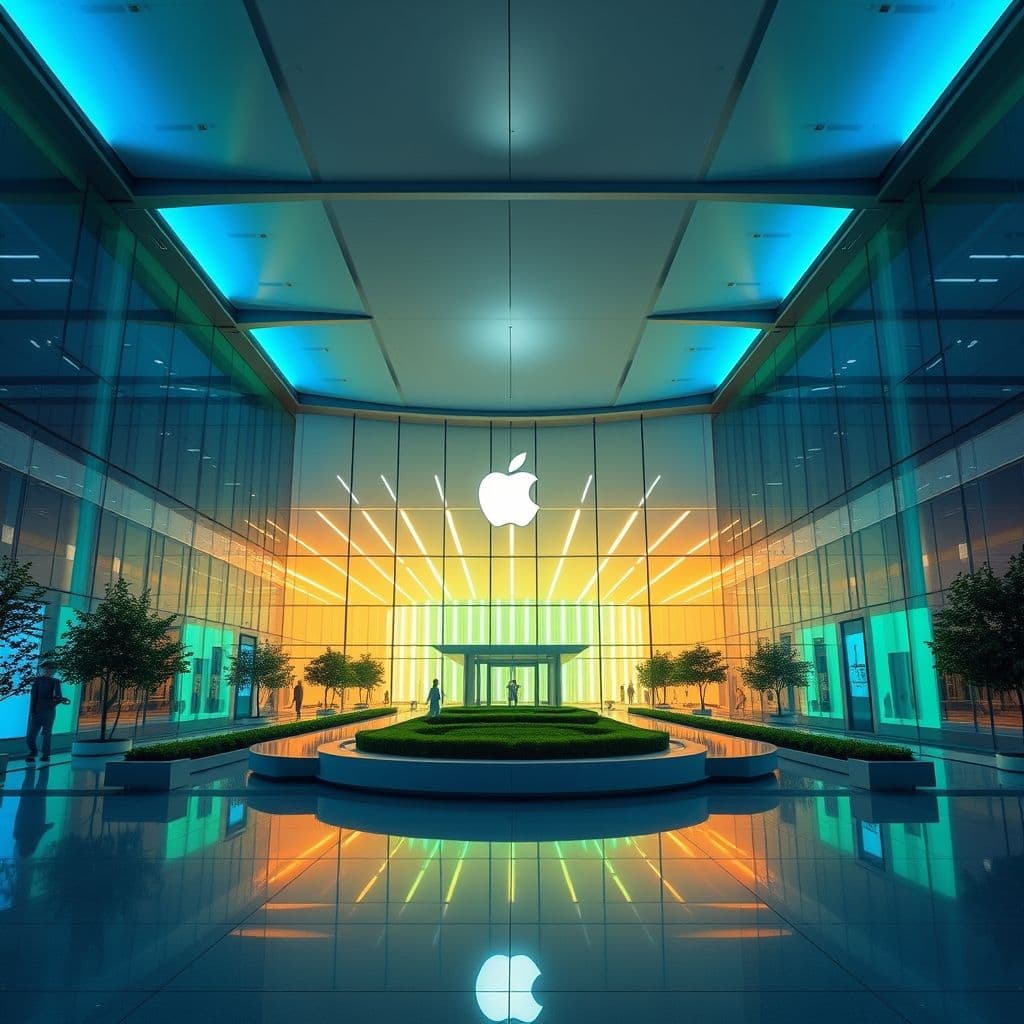 Interfaz del generador de IA mostrando diferentes opciones de imágenes creadas