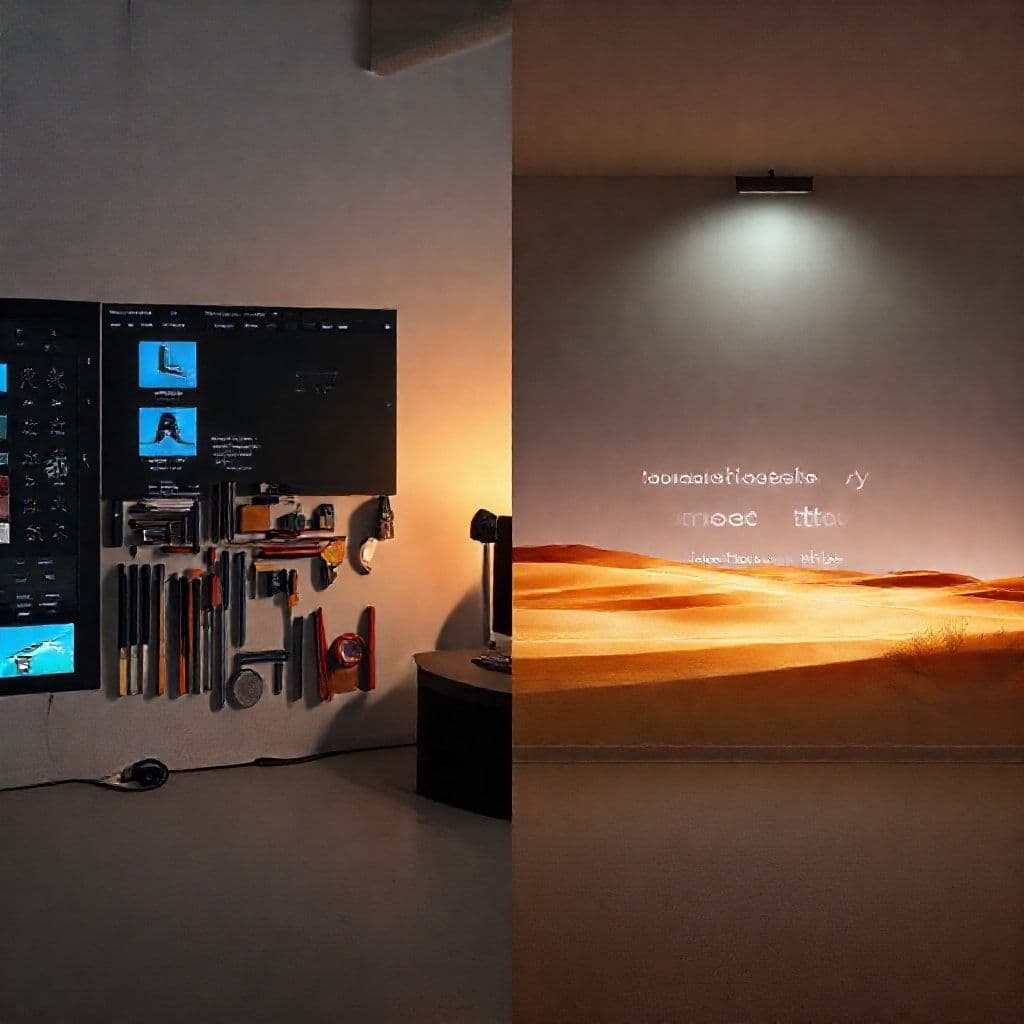 Comparativa entre proceso tradicional de Photoshop y edición con IA de Flux Kontext