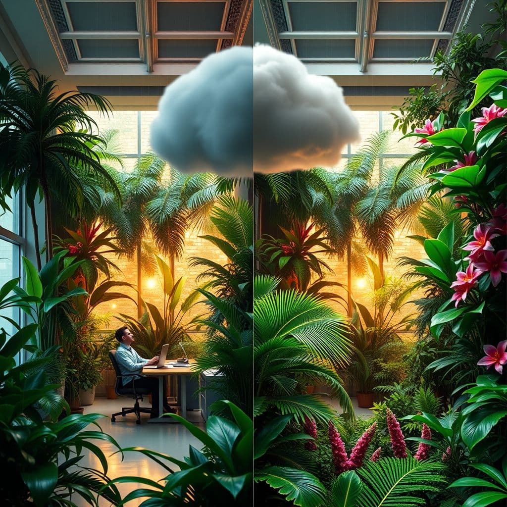 Ejemplo de transformación de video con IA en CapCut