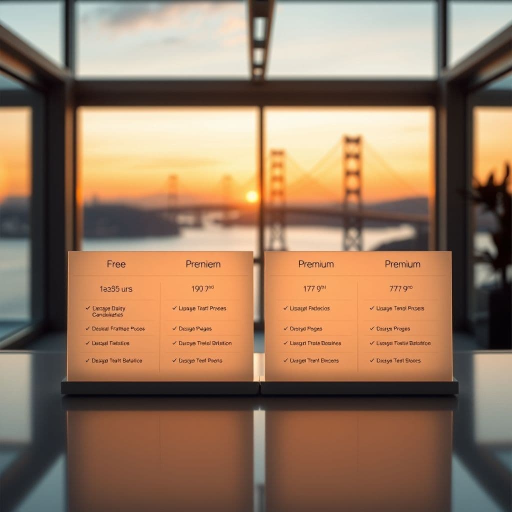 Comparativa de planes gratuitos y premium de Opus Clip