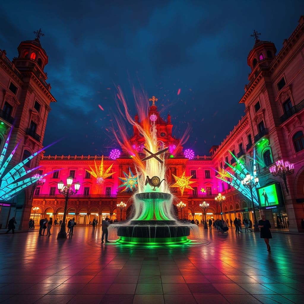 Ejemplo de imágenes generadas con Artbreeder mostrando diferentes estilos artísticos