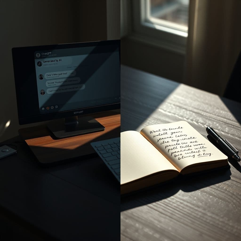 Comparación entre ChatGPT y Aithor en términos de detección de IA