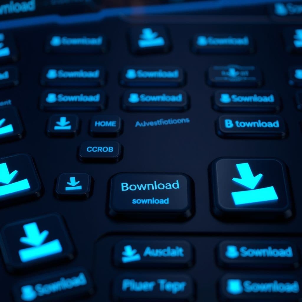 Captura de pantalla de la interfaz de FileCR mostrando opciones de descarga.