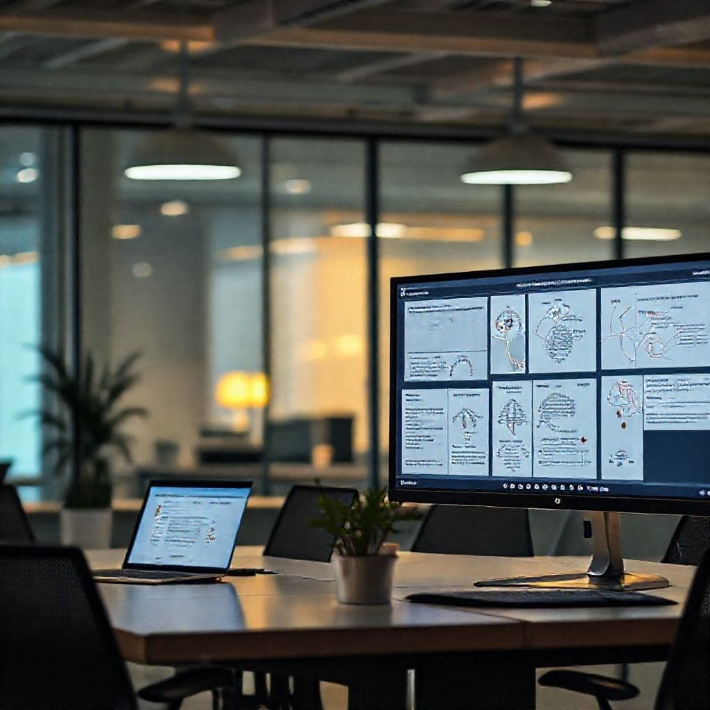 Comparación visual entre interfaz de ChatGPT y Bohrium mostrando especialización en investigación