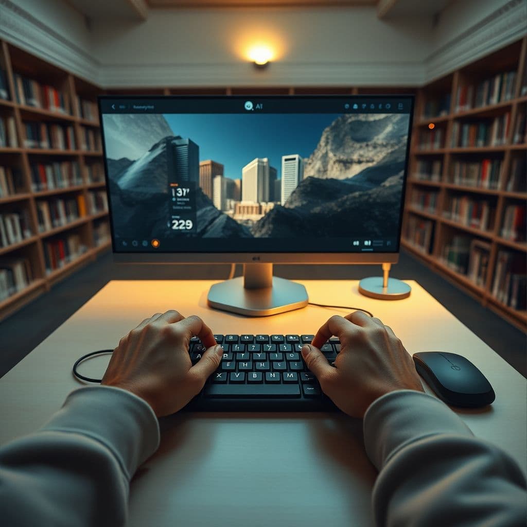 Interfaz usuario Qwen mostrando opciones de edición por texto