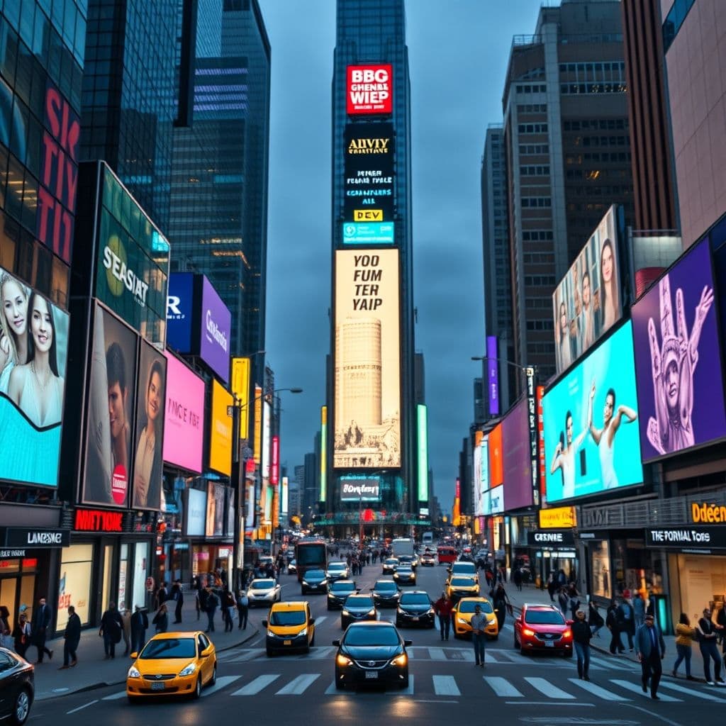 Ejemplo de imagen generada con Seedream, mostrando un diseño de revista.