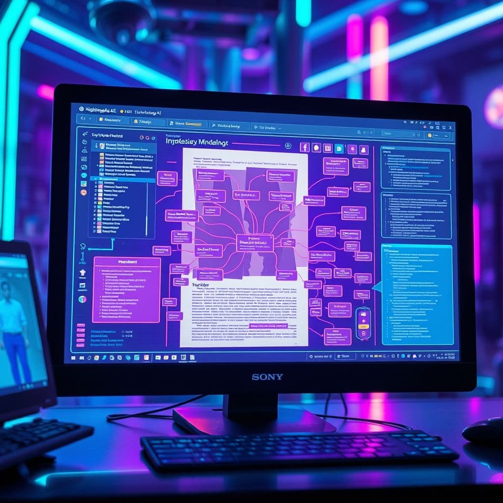 Interfaz de Nightingale mostrando el proceso de carga de documentos y generación de esquemas.