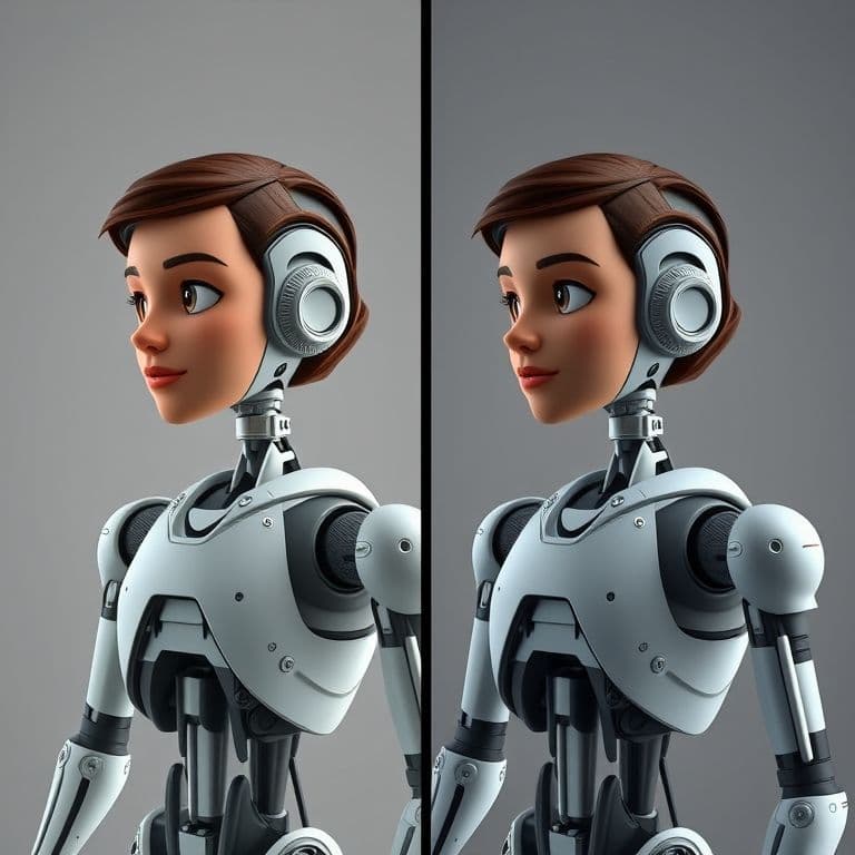 Comparación de calidad entre versión gratuita y premium de Pixverse