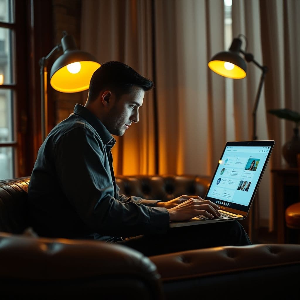 Persona interactuando con ChatGPT en una pantalla de computadora.