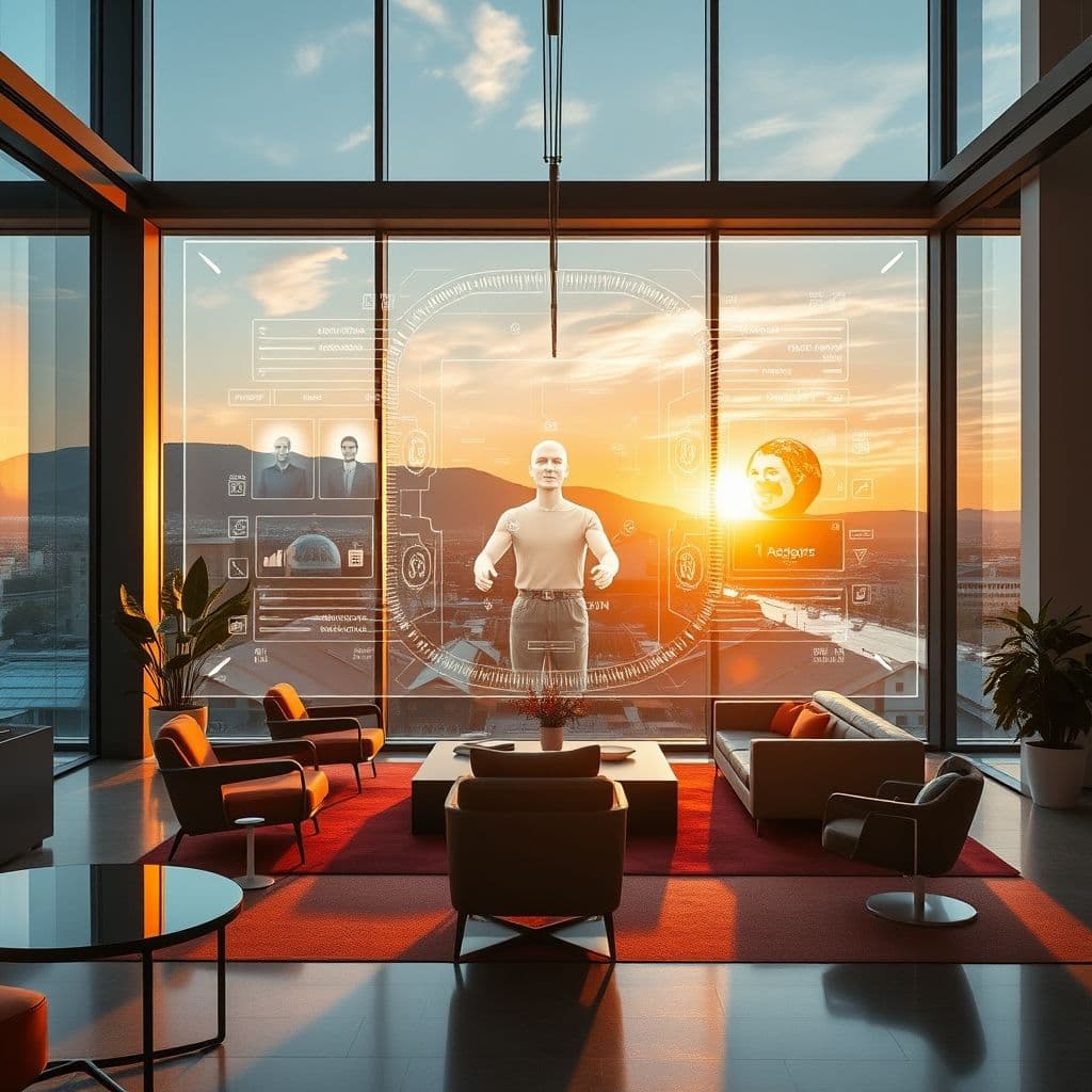 Vista de la plataforma Tasking mostrando agentes de IA asignados a tareas.