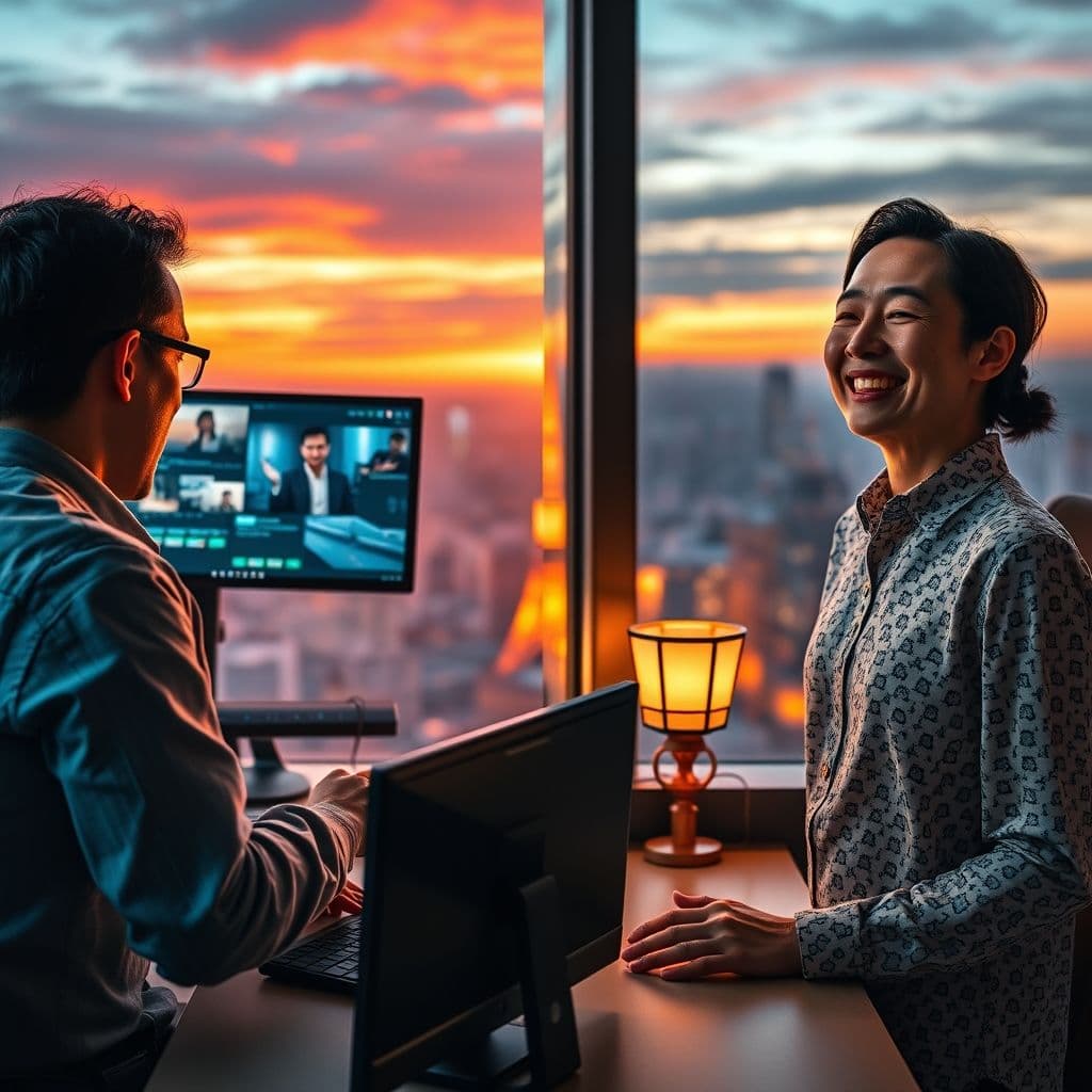 Comparación entre edición manual de video y creación automática con Nim Video