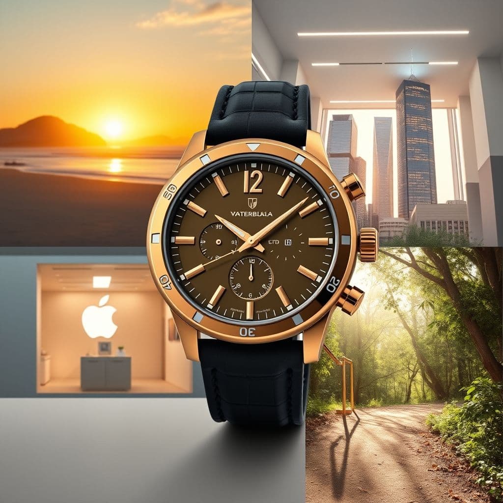 Ejemplo de producto integrado en diferentes fondos con Nano Banana