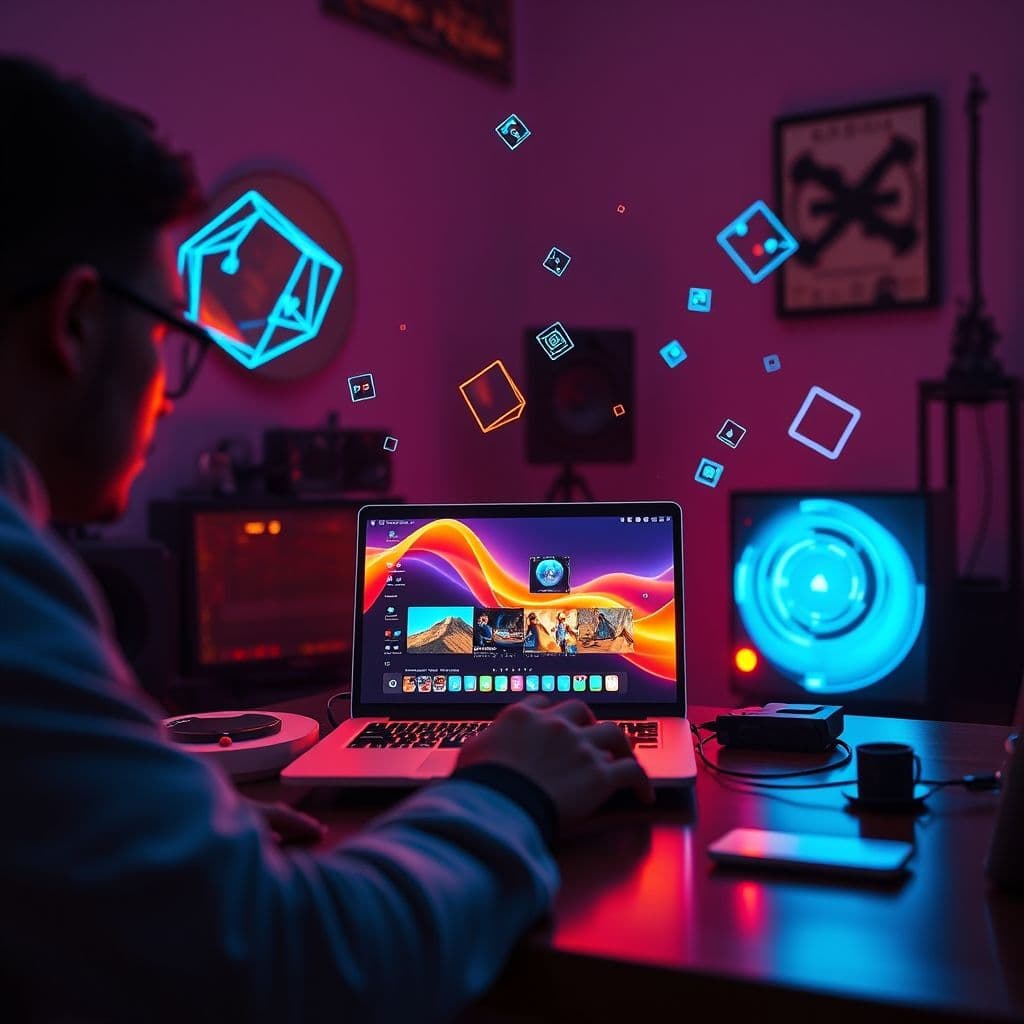 Interfaz de Opus Clip mostrando clips generados automáticamente con puntuaciones de viralidad