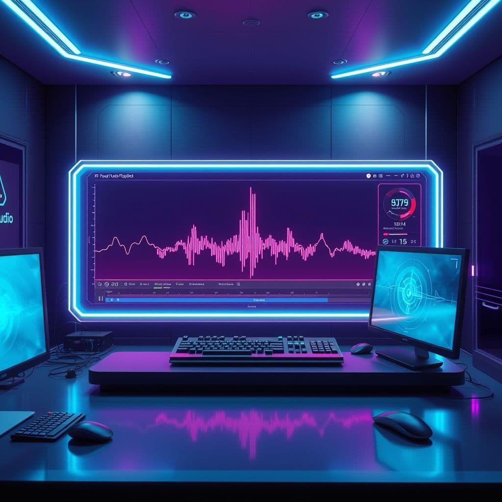 Interfaz de herramienta IA eliminando silencios de video