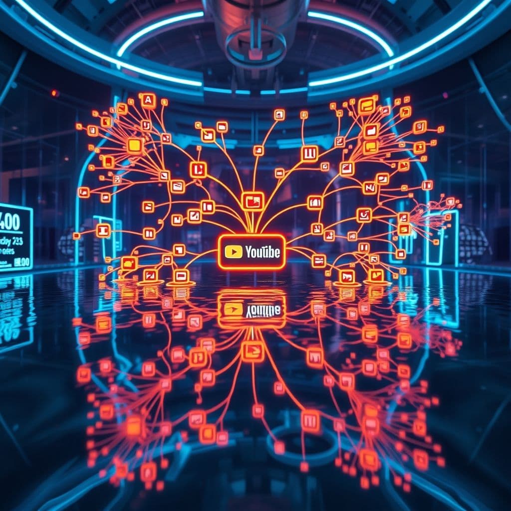 Ejemplo de mapa mental generado por Notebook LM a partir de un video educativo.