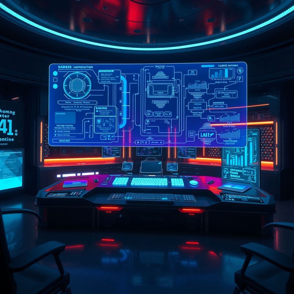 Interfaz moderna de Manus IA mostrando integración con múltiples herramientas de productividad