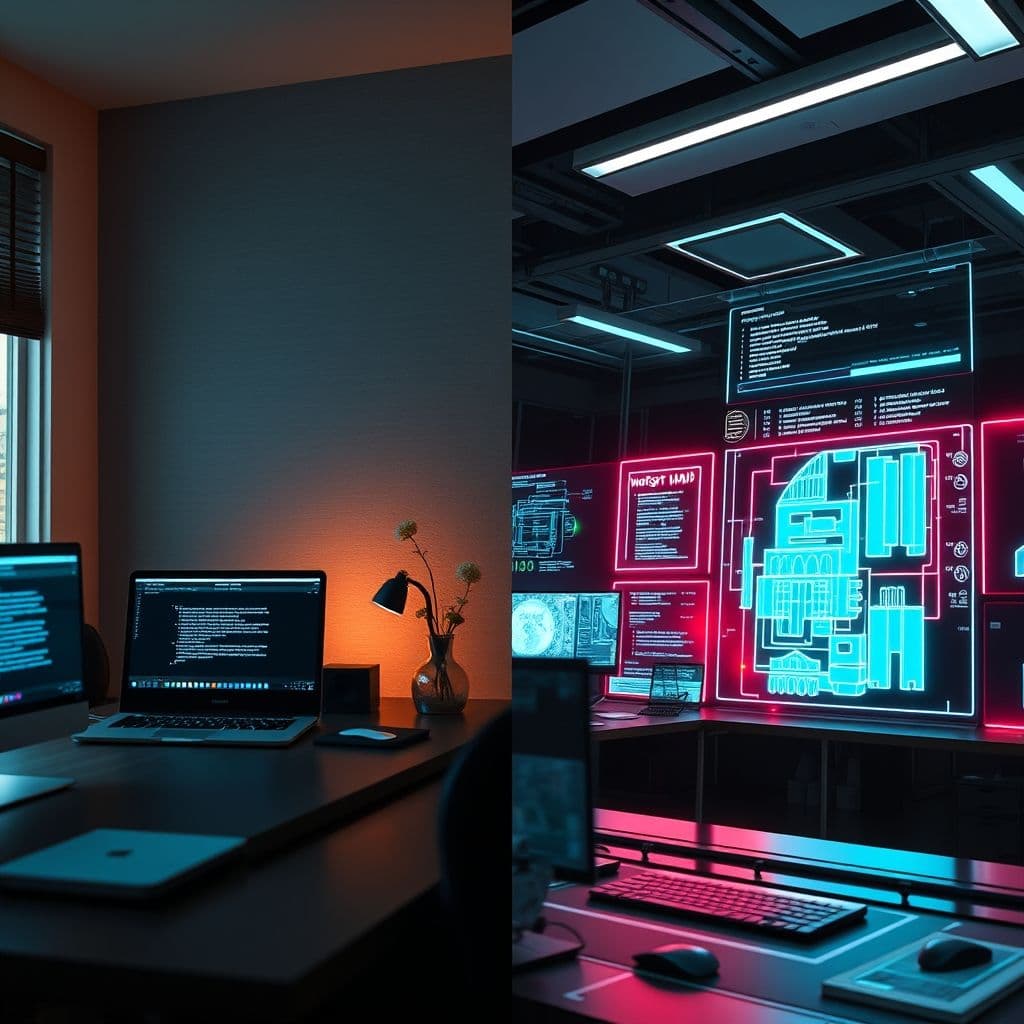 Comparación visual entre ChatGPT-4 y ChatGPT-5 mostrando sus diferencias clave