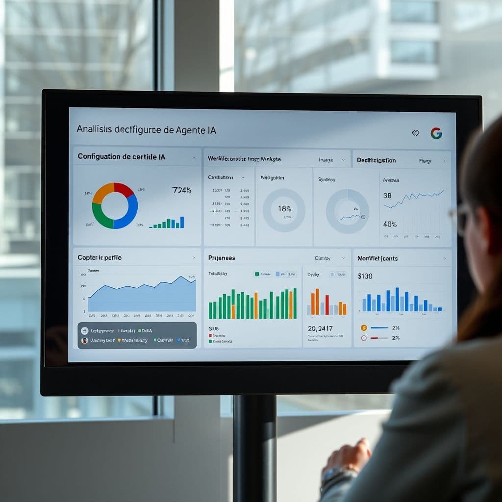 Interfaz de Relevant mostrando un agente de IA para marketing digital.