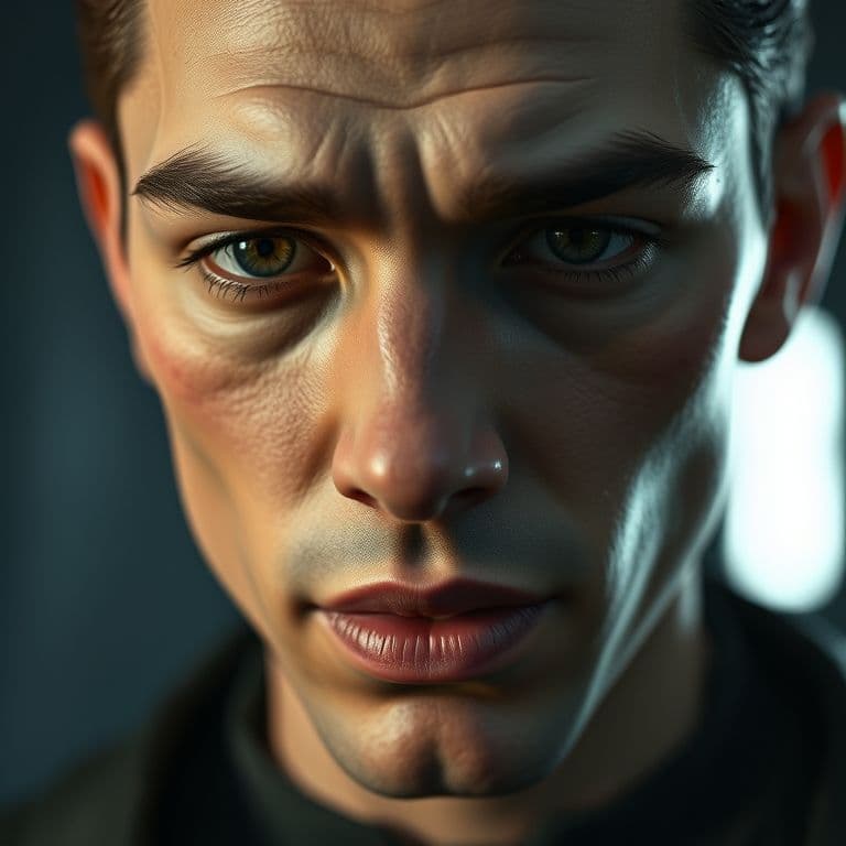 Ejemplo de avatar con sincronización labial perfecta generado por IA