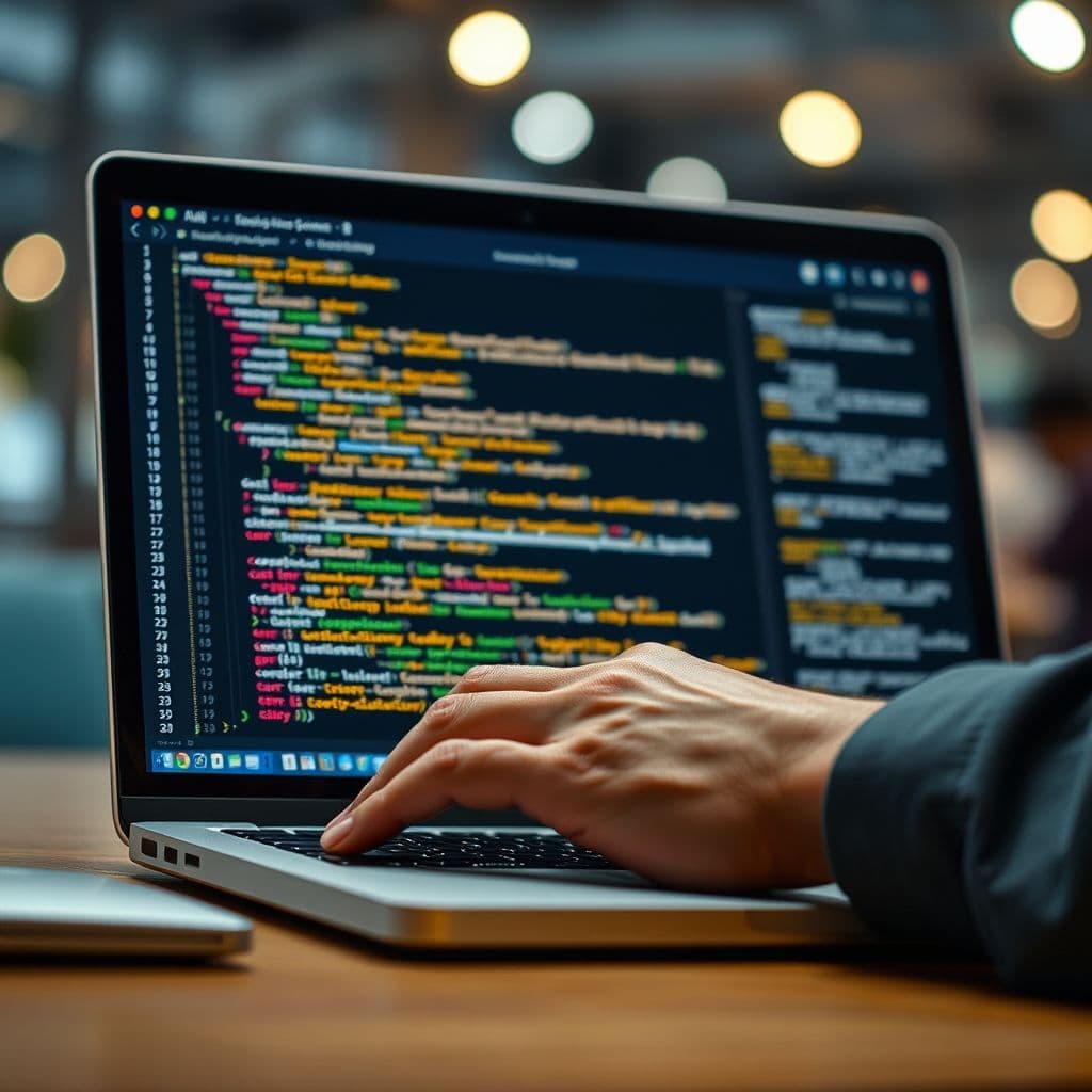 Interfaz de Lovable mostrando desarrollo simplificado