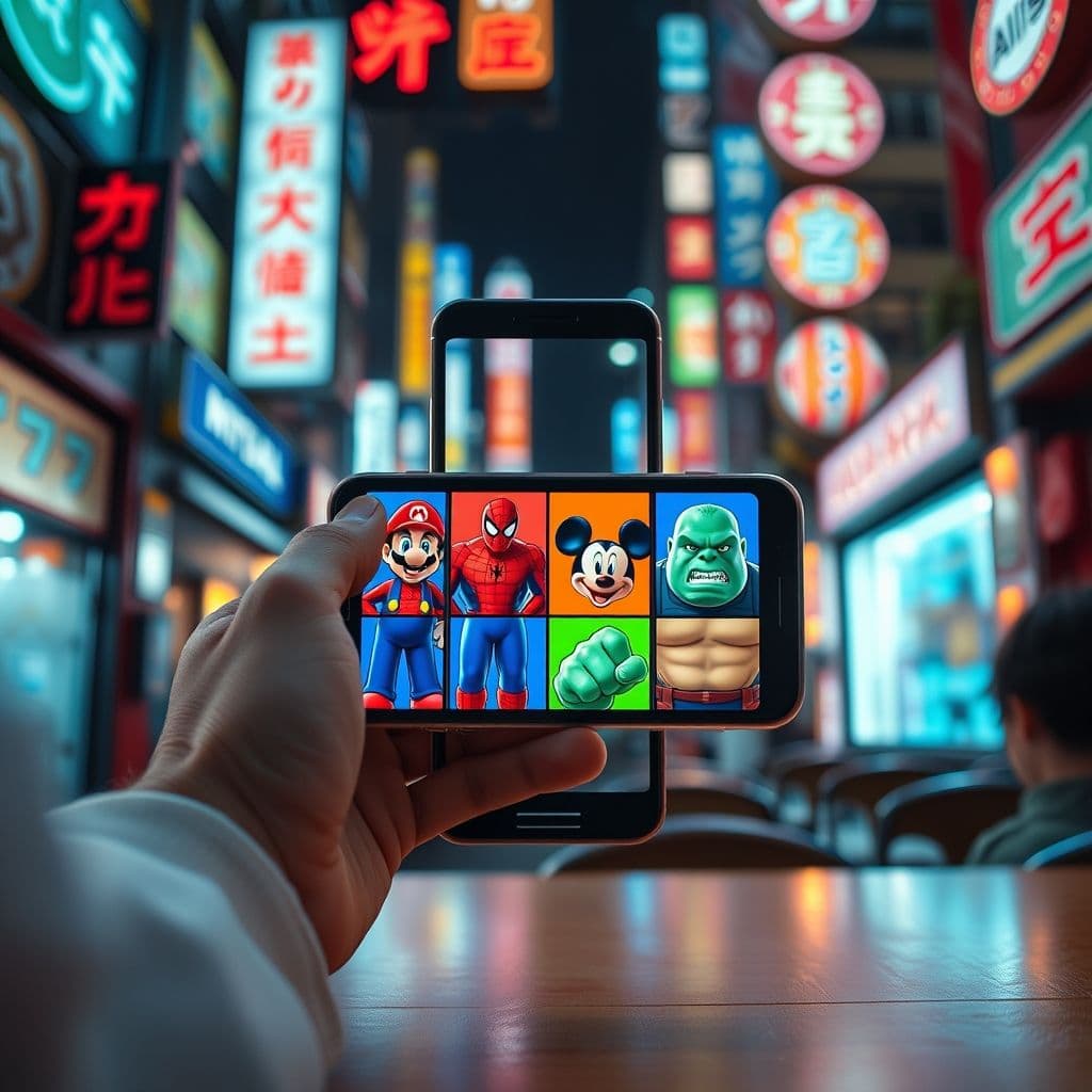 Interfaz de Character.AI mostrando múltiples personajes disponibles para chat