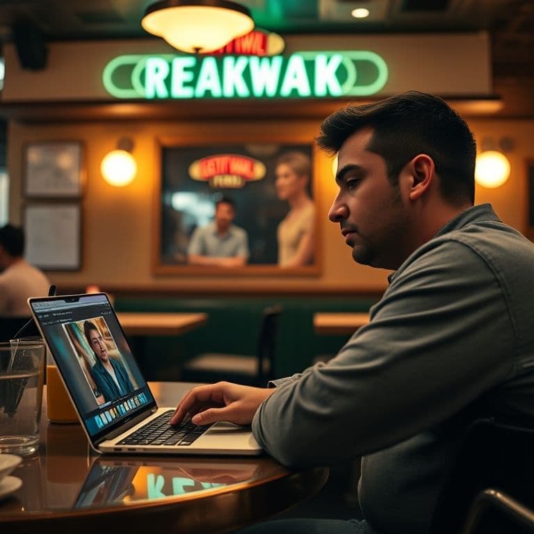 Persona usando Act-Two de Runway para sincronizar labios en una foto con IA