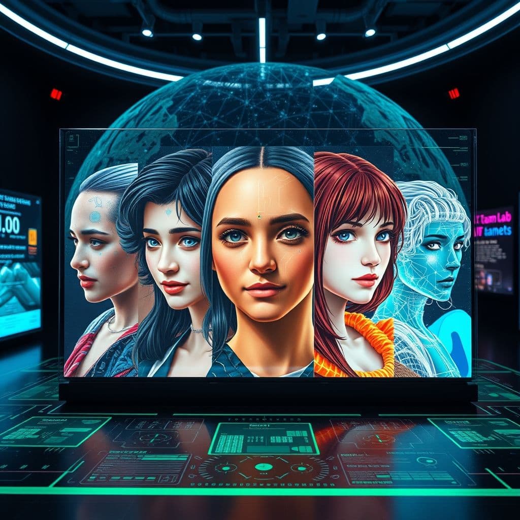 Comparativa de imágenes generadas con diferentes modelos de IA en Piclumen