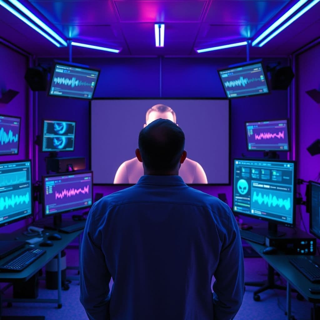 Proceso de creación de avatar digital con herramientas como Hagen y Eleven Labs