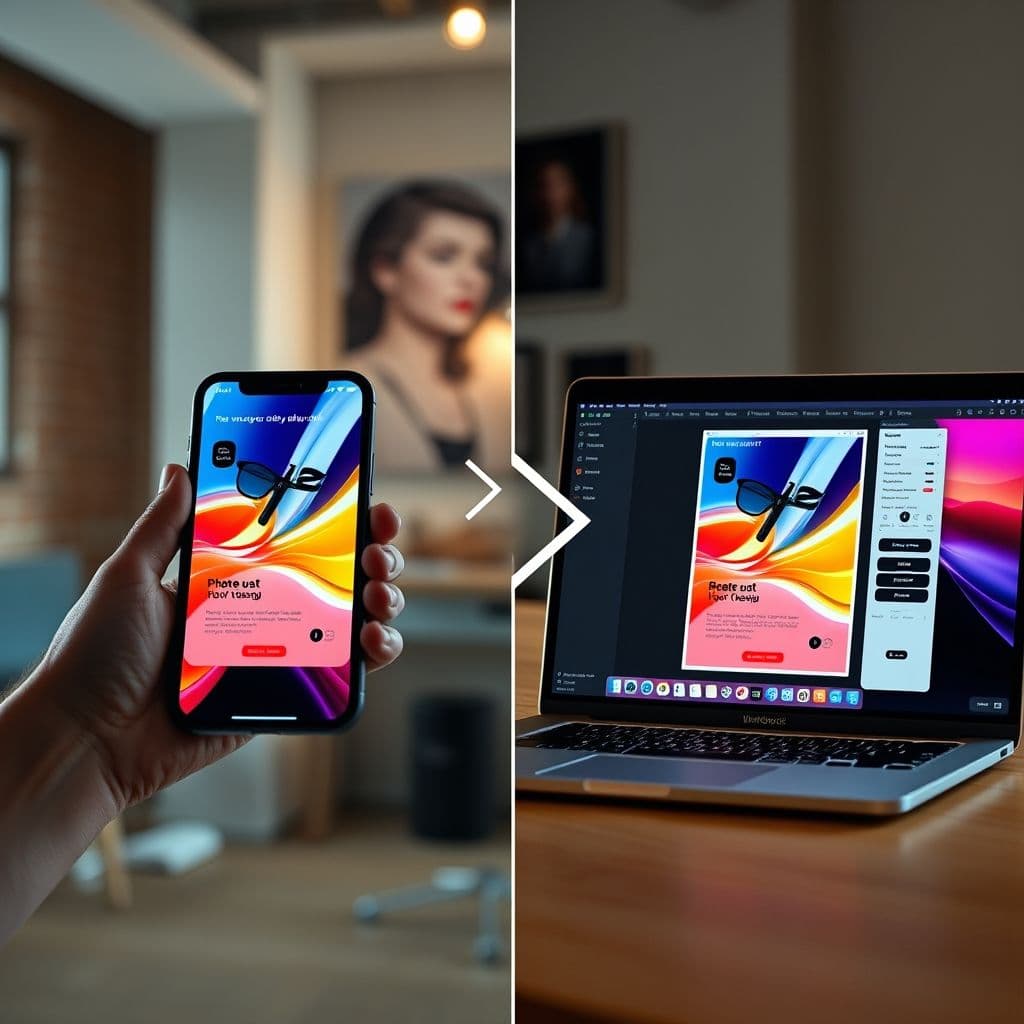 Proceso de conversión de captura a diseño editable en Uizard